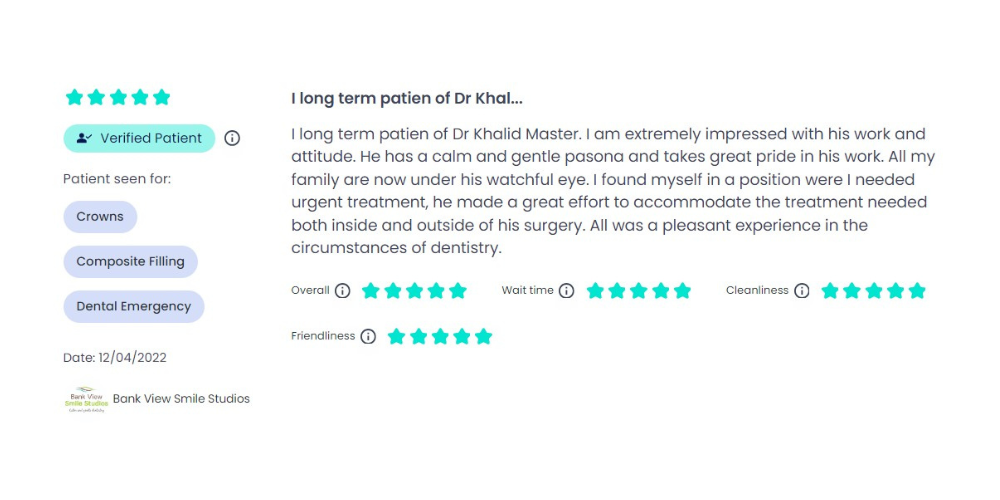 Patient Reviews 
