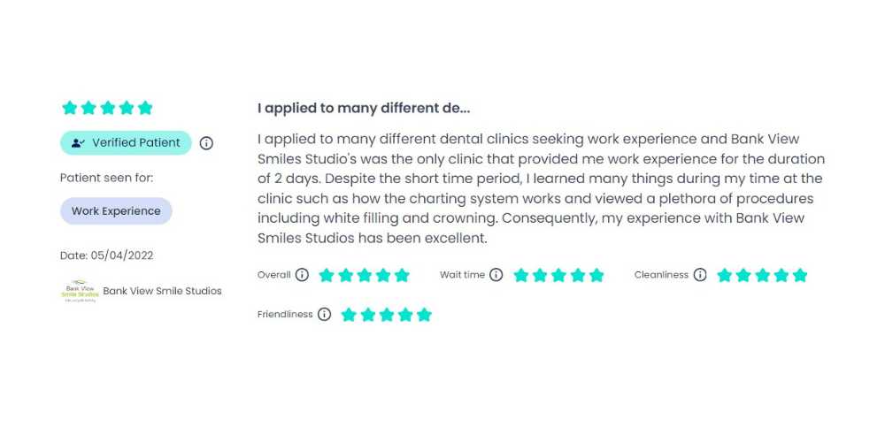 Patient Reviews 